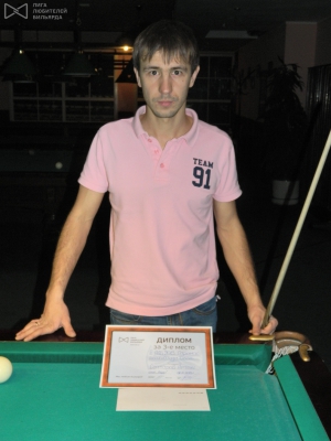 Артем Саттаров делает успехи в мордовском бильярде